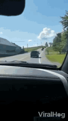 Car Does Out Of Road Viralhog GIF