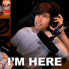 Im Here Casey Kirwan GIF - Im Here Casey Kirwan I Arrived GIFs