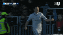 a soccer player with the number 23 on his shirt