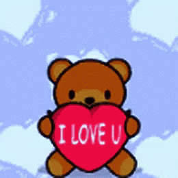 I Love You Teddy Bear GIF - I Love You Teddy Bear Love - Discover & Share  GIFs