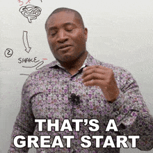 That'S A Great Start James GIF - That'S A Great Start James Engvid GIFs