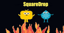 Squaredrop Square Drop GIF