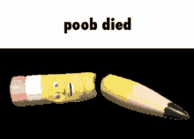 Poob Poo B Banana GIF - Poob Poo B Banana Pencil GIFs