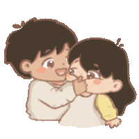 Cosytales Couple Sticker - Cosytales Couple Valentines Stickers