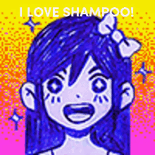 Iloveshampoo Happy Aubrey GIF - Iloveshampoo Happy Aubrey Aubrey Omori GIFs