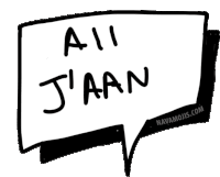 Navamojis All Jaan Sticker - Navamojis All Jaan Stickers