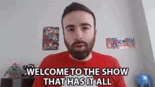 Welcome To The Show That Has It All Tune In GIF - Welcome To The Show That Has It All Tune In Best Show GIFs