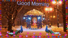 Lord Krishna Good Morning GIF - Lord Krishna Good Morning Flowers GIFs