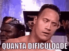 Quanta Dificuldade GIF - The Rock Wwe Annoyed GIFs