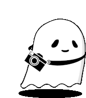 Ghost Photographer Sticker - Ghost Photographer Analog Stickers