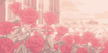 Anime Flowers Roses GIF
