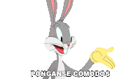 Pónganse Cómodos Bugs Bunny Sticker - Pónganse Cómodos Bugs Bunny Looney Tunes Stickers