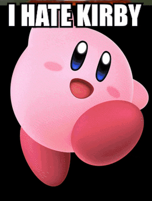 He HATES Kirby 