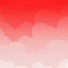 a red background with a red pocket mobile logo on it