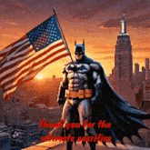 Batman Memorial Day GIF - Batman Memorial Day Flag GIFs