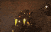 a painting of a person flying through the air with a flame coming out of their mouth