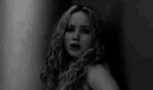 The Humanity GIF - Jennifer Lawrence Scream Black And White GIFs