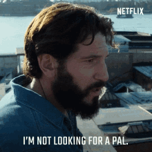 Not Interested GIF - The Punisher Im Not Looking For A Pal No New Friends GIFs