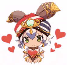 ever oasis nintendo 3ds love hearts
