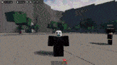 a screenshot of a video game shows a character with a mask on