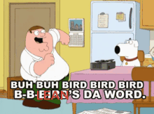 Bird Is The Word Lean Is The Word GIF - Bird Is The Word Lean Is The Word Peter Griffin GIFs
