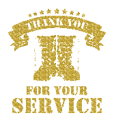 Thank You For Your Service Military Sticker - Thank You For Your Service Military Veterans Stickers