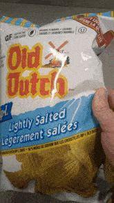 Old Dutch Rip L Lighty Salted Chips GIF - Old Dutch Rip L Lighty Salted Chips Ripple Cut Chips GIFs