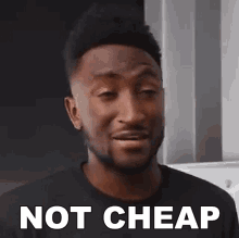 Not Cheap Marques Brownlee GIF - Not Cheap Marques Brownlee Very Pricey GIFs
