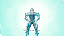 a screenshot of a video game shows a character named wei with white hair