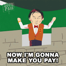 Now Im Gonna Make You Pay Tuong Lu Kim GIF - Now Im Gonna Make You Pay Tuong Lu Kim South Park GIFs