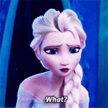 Elsa Frozen 1 GIF - Elsa Frozen 1 What GIFs