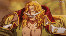 whitebeard roger smirk one piece young