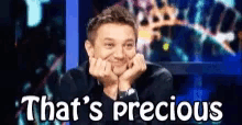 Jeremy Renner That Is Precious GIF
