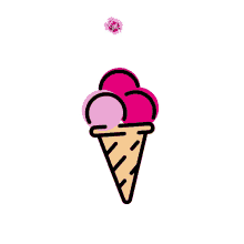 pinkkisses ice cream cone pinklove summer