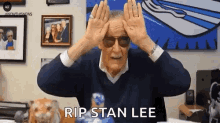 Stan Lee Silly GIF - Stan Lee Silly Big Ears GIFs