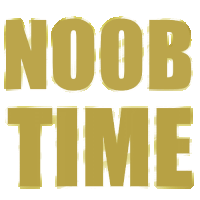 Noob Time Sticker