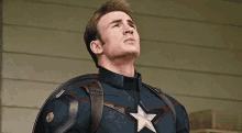Captain America Look Up GIF