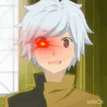 Anime Laser Eyes GIF - Anime Laser Eyes Shocked GIFs