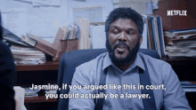 Jasmine If You Argued Like This In Court You Could Actually Be A Lawyer GIF - Jasmine If You Argued Like This In Court You Could Actually Be A Lawyer You Can Be A Lawyer GIFs