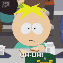 Uh Uh Butters GIF - Uh Uh Butters South Park GIFs