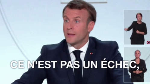 Macron échec GIF - Macron Échec Covid - Discover & Share GIFs