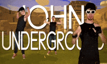 John Underground Epic Battle GIF