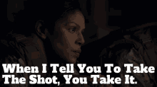 Station19 Natasha Ross GIF - Station19 Natasha Ross When I Tell You To Take The Shot GIFs