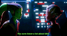 Star Wars Hera Syndulla GIF - Star Wars Hera Syndulla You Sure Know A Lot About This GIFs