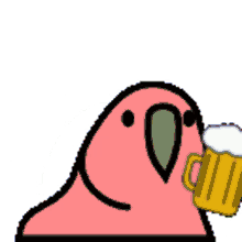 bird colors dance beer
