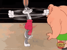 Fight Slide GIF - Fight Slide Buggs Bunny GIFs