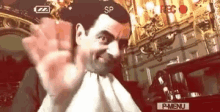 Mr Bean Bye GIF - Mr Bean Bye Wave GIFs