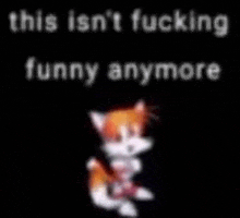 a blurred image of a cat with the words `` this isn 't fucking funny anymore '' written above it .