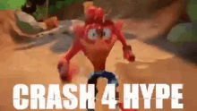 Crash Bandicoot Crash4hype GIF - Crash Bandicoot Crash4hype Hype GIFs