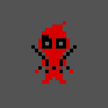 Deadpool Kewpie GIF